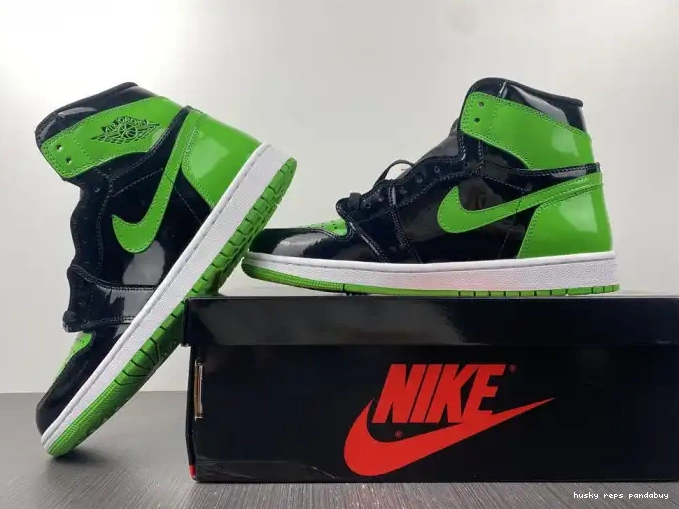 Rep Husky Jordan 555088-030 OG High Green 1 Air Pine 0602